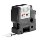 DYMO Rhino étiquettes industrielles autocollantes en polyester | 24 mm x 3,5 m | impression en noir sur fond blanc