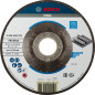 Bosch 1x Disque abrasif PRO Metal Longlife pour petite meuleuse angulaire et alésage 22,23 mm (pour Acier, Ø 125 mm, Professiona Bosch 1x Disque abrasif PRO Metal Longlife pour petite meuleuse angulaire et alésage 22,23 mm (pour Acier, Ø 125 mm, Professiona
