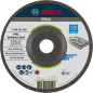 Bosch 1x Disque abrasif PRO Stainless Steel Longlife pour petite meuleuse angulaire et alésage 22,23 mm (pour Acier inoxydable, Bosch 1x Disque abrasif PRO Stainless Steel Longlife pour petite meuleuse angulaire et alésage 22,23 mm (pour Acier inoxydable,