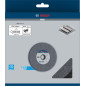 Bosch 1x Meule assiette PRO Longlife pour touret à meuler d'établi et alésage 32 mm (pour Acier, Fonte, Ø mm, Professional Acces Bosch 1x Meule assiette PRO Longlife pour touret à meuler d'établi et alésage 32 mm (pour Acier, Fonte, Ø mm, Professional Acces