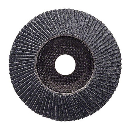 Bosch Accessories Plateau à Lamelles X551, 60 Grain, 5 à 15° Angle, 13300 tr/min, Support en Fibre de Verre, 115mm