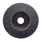 Bosch Accessories Plateau à Lamelles X551, 60 Grain, 5 à 15° Angle, 13300 tr/min, Support en Fibre de Verre, 115mm