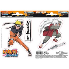 ABYstyle - NARUTO SHIPPUDEN - Stickers - Naruto / Jiraiya (16x11cm)