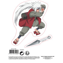 ABYstyle - NARUTO SHIPPUDEN - Stickers - Naruto / Jiraiya (16x11cm)
