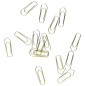 Wedo 90115040053 Trombones métal 26 mm, 400 dans boîte pratique, laiton Wedo 90115040053 Trombones métal 26 mm, 400 dans boîte pratique, laiton