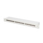 DIGITUS Panneau de brassage - 19 pouces - Cat-6A - 24 ports RJ45 - Blindé - Panneau de brassage LSA - Montage en rack 1U - Gris DIGITUS Panneau de brassage - 19 pouces - Cat-6A - 24 ports RJ45 - Blindé - Panneau de brassage LSA - Montage en rack 1U - Gris