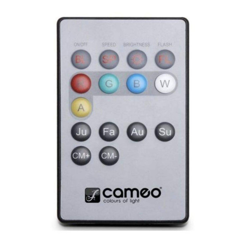 Cameo FLAT PAR CAN REMOTE - Télécommande infrarouge pour projecteur PAR CAN Cameo FLAT PAR CAN REMOTE - Télécommande infrarouge pour projecteur PAR CAN
