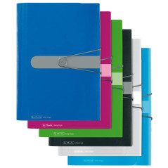 Herlitz 11208394 Trieur à soufflet Format A4 12 onglets Noir (Import Allemagne)