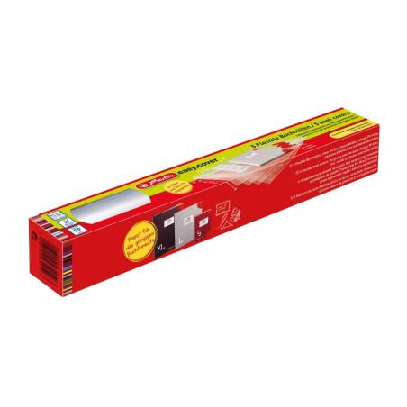 Herlitz Couvre-Livre Easy Cover, 5 Pièces en rouleau