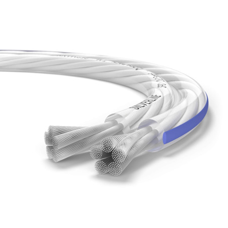 Oehlbach 186 Câble HP 2x2,50 mm² 20m Argent