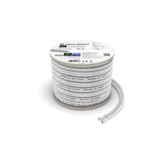 Oehlbach 186 Câble HP 2x2,50 mm² 20m Argent