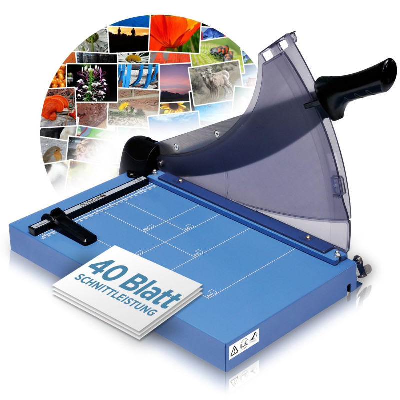 Olympia G 3640 360mm 40sheets paper cutter - paper cutters (630 x 360 x 294 mm), 2 Pezzi Olympia G 3640 360mm 40sheets paper cutter - paper cutters (630 x 360 x 294 mm), 2 Pezzi