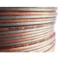 Ricable Custom 1.5/20 - Câble d‘Enceinte 20m 2 x 1,5 mm² pour Hi-FI Audio Haut-Parleur en cuivre OFC