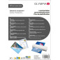 Pochettes de plastification à chaud, DIN A4, 80 microns, 100 pochettes tansparentes Pochettes de plastification à chaud, DIN A4, 80 microns, 100 pochettes tansparentes