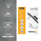 Fellowes 5312903 Enhance Pochettes de plastification brillantes A4 80 microns - Pack de 250 Transparent Fellowes 5312903 Enhance Pochettes de plastification brillantes A4 80 microns - Pack de 250 Transparent