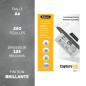 Pochettes de plastification Fellowes au format A4, 125 microns, Pack de 250 Feuilles à plastifier, Finition Brillante et de Haut Pochettes de plastification Fellowes au format A4, 125 microns, Pack de 250 Feuilles à plastifier, Finition Brillante et de Haut