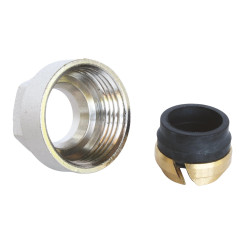 SOMATHERM FOR YOU, Raccord à compression 3/4 EK pour tube cuivre Ø14 - Installation facile et rapide, conforme aux normes ACS, i