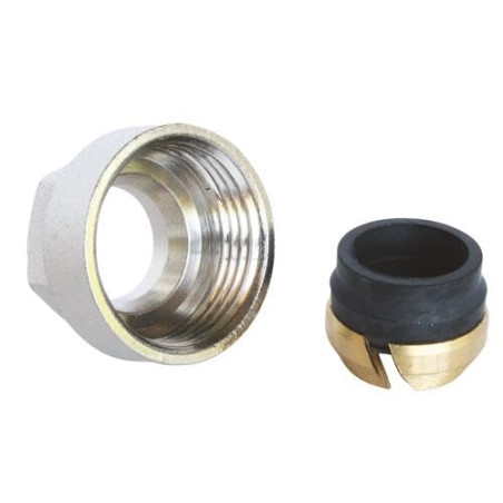 SOMATHERM FOR YOU, Raccord à compression 3/4 EK pour tube cuivre Ø14 - Installation facile et rapide, conforme aux normes ACS, i