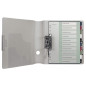Leitz Intercalaires 1-10, Imprimable sur PC, A4, Plastique Ultra-Résistant, Extra-Large, Blanc/Multicolore, Style, 12370000
