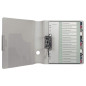 Leitz Intercalaires 1-12, Imprimable sur PC, A4, Plastique Ultra-Résistant, Extra-Large, Blanc/Multicolore, Style, 12380000 Leitz Intercalaires 1-12, Imprimable sur PC, A4, Plastique Ultra-Résistant, Extra-Large, Blanc/Multicolore, Style, 12380000