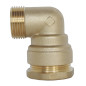 SOMATHERM FOR YOU, Raccord coudé laiton SUMO pour tube PE Ø40 mm - Mâle 1"1/4 - Pression 20 bars - Température -10° à +80°C - Jo SOMATHERM FOR YOU, Raccord coudé laiton SUMO pour tube PE Ø40 mm - Mâle 1"1/4 - Pression 20 bars - Température -10° à +80°C - Jo