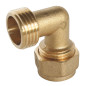 SOMATHERM FOR YOU, Raccord à compression mâle coudé 15/21 pour tube PER Ø16 - Installation facile et rapide - Normé ACS - Pressi SOMATHERM FOR YOU, Raccord à compression mâle coudé 15/21 pour tube PER Ø16 - Installation facile et rapide - Normé ACS - Pressi