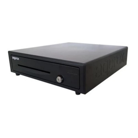 Approx Appcash01 Bac à caisses Noir (410 mm, 420 mm, 100 mm, 5,8 kg, 470 mm, 455 mm)