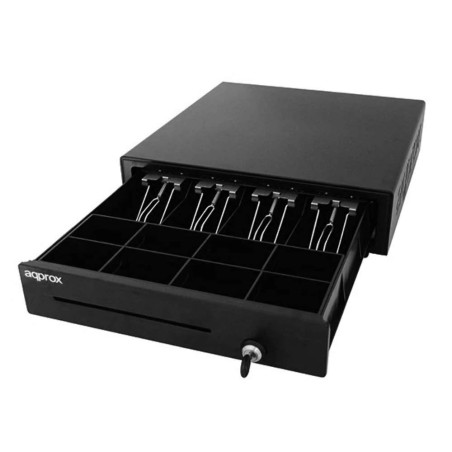 Approx Appcash01 Bac à caisses Noir (410 mm, 420 mm, 100 mm, 5,8 kg, 470 mm, 455 mm)