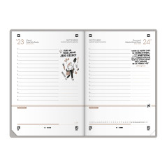 Oxford - Agenda Scolaire 2025-2026 - Boho Chic 12x18cm 1 jour par page 352 pages Attrape-Rêves