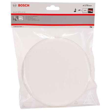Bosch Accessories 2608612024 Disque mousse souple blanc ø 170 mm