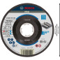 Bosch 1x Disque à tronçonner PRO Metal Longlife pour petite meuleuse angulaire et X-Lock, M14/22,23 mm (pour Acier, Ø 115 mm, Pr Bosch 1x Disque à tronçonner PRO Metal Longlife pour petite meuleuse angulaire et X-Lock, M14/22,23 mm (pour Acier, Ø 115 mm, Pr