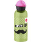 Emsa Gourde, Pour Enfants, 600 ml, Bouchon de Sécurité, Teens Moustache, Tritan, 518132 Emsa Gourde, Pour Enfants, 600 ml, Bouchon de Sécurité, Teens Moustache, Tritan, 518132