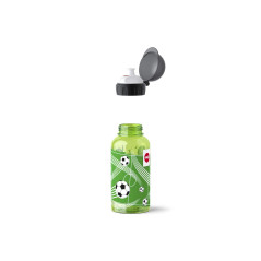 Emsa Gourde, Pour Enfants, 400 ml, Bouchon de Sécurité, Kids Soccer, Tritan, 518125