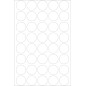 Herma 2257 Étiquettes fermoirs extrafortes rondes diamètre 19 mm 640 pièces, Mat Herma 2257 Étiquettes fermoirs extrafortes rondes diamètre 19 mm 640 pièces, Mat