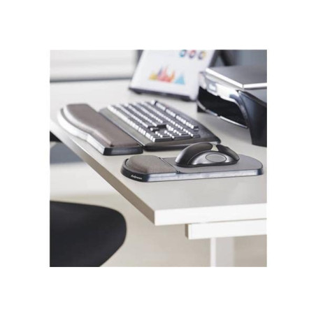 Fellowes 9374201 repose-poignets ergonomique pour clavier Graphite