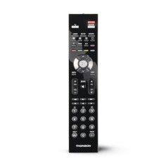 Thomson Télécommande Universelle 2 en 1 "ROC 2411" (Télécommande avec Fonction d'apprentissage, Convient pour Deux appareils, po