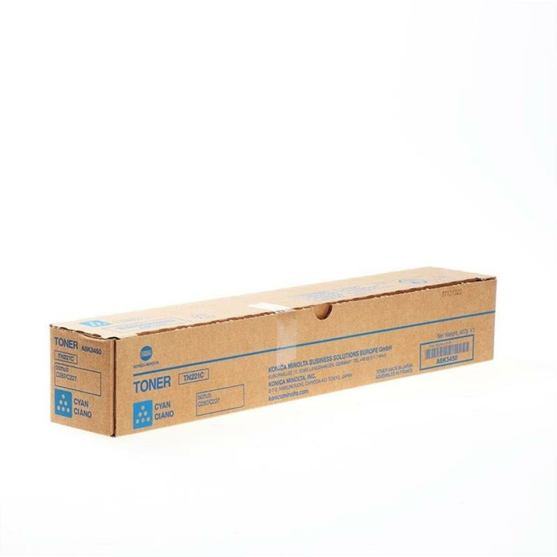 Konica Minolta A8K3450 Cartouche de toner Original Cyan 1 pièce(s) - Cartouches de toner (21000 pages, Cyan, 1 pièce(s)) Konica Minolta A8K3450 Cartouche de toner Original Cyan 1 pièce(s) - Cartouches de toner (21000 pages, Cyan, 1 pièce(s))