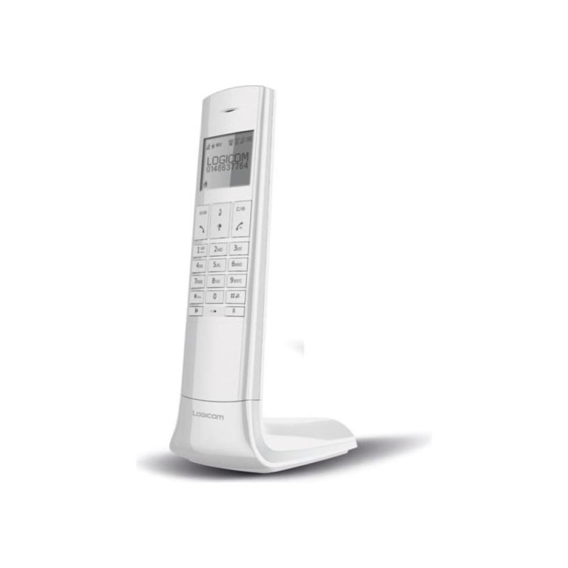 Logicom Luxia 150 Téléphone Sans fil Blanc et Gris Logicom Luxia 150 Téléphone Sans fil Blanc et Gris