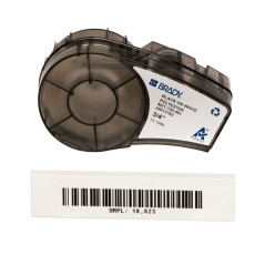 Brady Ruban d’étiquettes Polyester étiqueteuses M210 & M211 - Etiquettes cryogéniques auto-laminantes pour laboratoire - Noir su