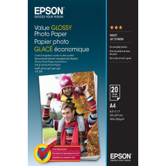 Epson Value C13S400035 Papier Photo A4 Blanc, Standard Capacity
