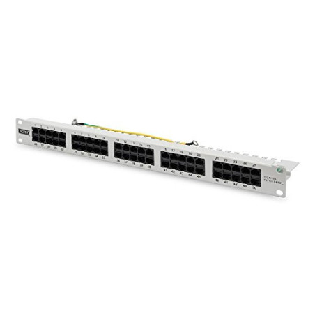 Digitus 50-port Patch Panel 1U baie de branchements - baies de branchements