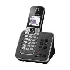 Panasonic KX-TGD320FRG Téléphone Numérique Sans Fil Répondeur Numérique, Base et Combiné, Haut-Parleur Mains Libres, Identificat