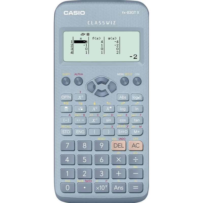 Casio FX 83 GT X Bleue