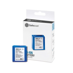 Safescan LB-105 batterie rechargeable qui alimente les détecteurs de faux billets Safescan - Batterie lithium qui alimente les d