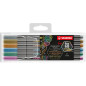 STABILO Feutre métallisé Pen 68 Metallic- Pochette 6 Feutres Pointe Moyenne- Coloris Assortis STABILO Feutre métallisé Pen 68 Metallic- Pochette 6 Feutres Pointe Moyenne- Coloris Assortis