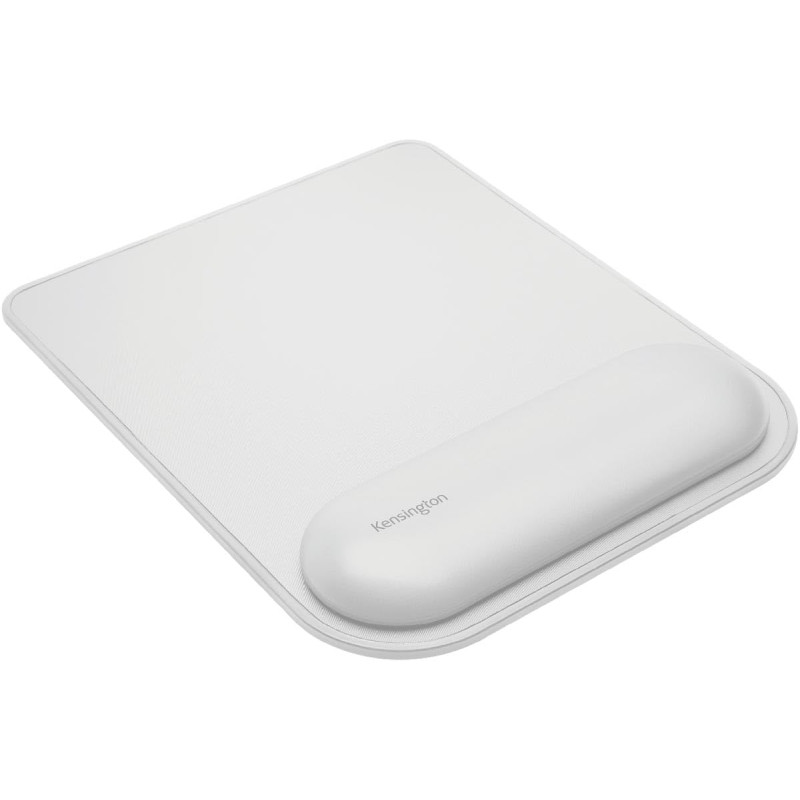 Kensington Tapis de Souris avec Repose-Poignets ErgoSoft, Gris - Simili-cuir, Rembourrage en Gel Anti-Dérapant, Alignement du Po Kensington Tapis de Souris avec Repose-Poignets ErgoSoft, Gris - Simili-cuir, Rembourrage en Gel Anti-Dérapant, Alignement du Po