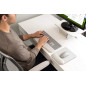 Kensington Tapis de Souris avec Repose-Poignets ErgoSoft, Gris - Simili-cuir, Rembourrage en Gel Anti-Dérapant, Alignement du Po Kensington Tapis de Souris avec Repose-Poignets ErgoSoft, Gris - Simili-cuir, Rembourrage en Gel Anti-Dérapant, Alignement du Po