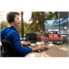 Kensington ErgoSoft - Repose-Poignets Ergonomique en Gel pour Claviers Mécaniques et de Gaming - 463 x 79 x 25 mm - Noir (K52798