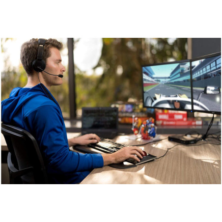 Kensington ErgoSoft - Repose-Poignets Ergonomique en Gel pour Claviers Mécaniques et de Gaming - 463 x 79 x 25 mm - Noir (K52798