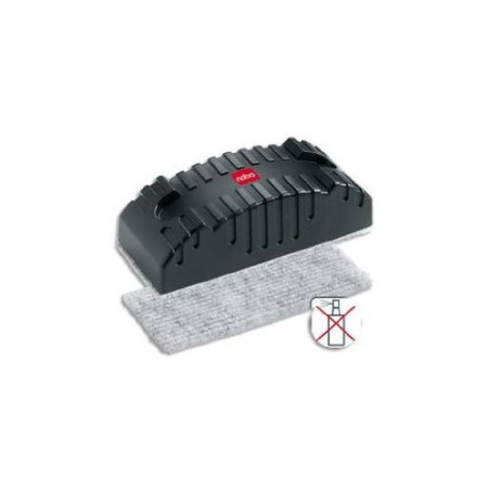 Nobo Effaceur Magnétique pour Tableau Blanc, Surfaces Effaçables à Sec, 34533421, Noir